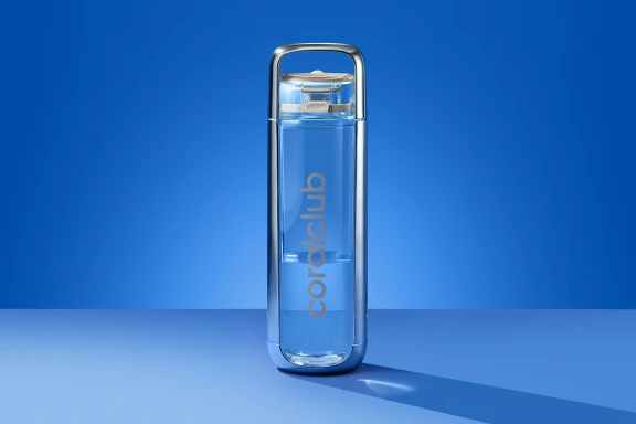 Bottiglia per acqua KOR One, chrome